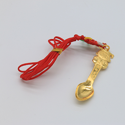 黃金綁繩兒童手鍊07