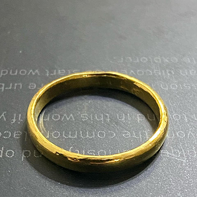 0.50台錢素面尾戒